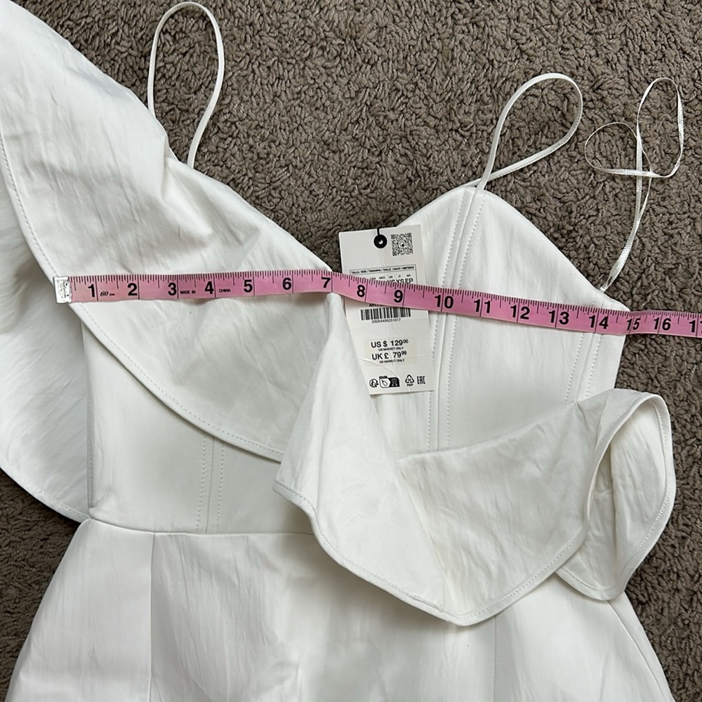 NWT ZARA VOLUMINOUS SHORT DRESS ZW COLLECTION - Picture 9 of 16